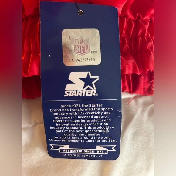 NEW 49ers NFL Starter Pullover - Picture 4 of 6